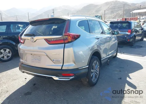 2020 Honda Cr-V Hybrid Touring z USA, uszkodzony, nr VIN 7FART6H96LE016444